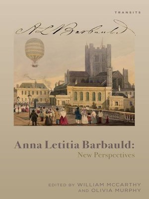 cover image of Anna Letitia Barbauld